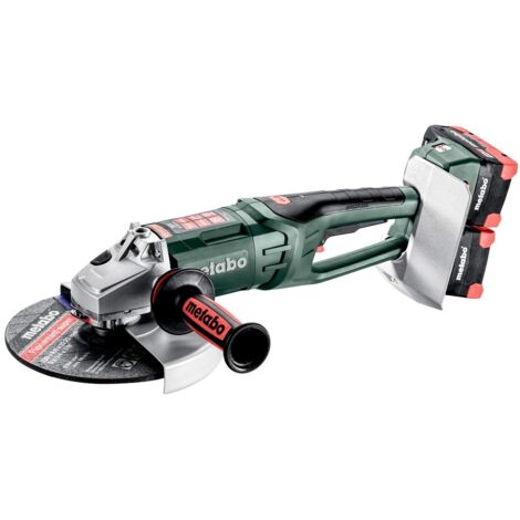 METABO Akku-Winkelschleifer WPB 36-18 LTX BL 24-230 Quick (613103810) Kunststoffkoffer 18V 4x8Ah LiHD + ASC 145 Duo (1/5)
