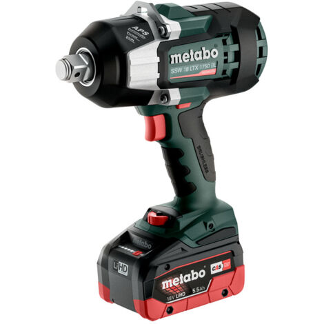 Metabo Akku-Schlagschrauber SSW 18 LTX 1750 BL, incl. 2x Akku LiHD/5,5 Ah, Ladegerät, metaBOX (1/5)