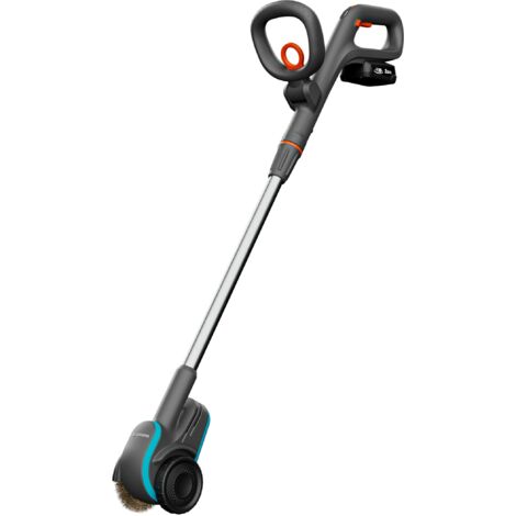 GARDENA 14820-20 Akku-Fugenbürste EasyWeed 1800/18V P4A Ready-To-Use Set