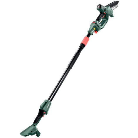 Metabo Akku-Gehölzsäge MS 18 LTX 15 Set mit Teleskopstab ohne Akku und Ladegerät