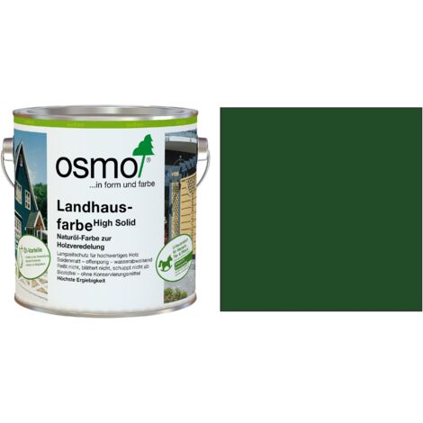 Osmo Landhausfarbe Tannengrün 0,75 l - 11400003