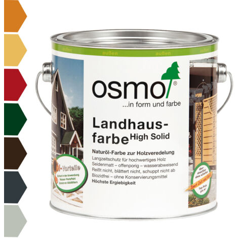 Osmo Landhausfarbe Verkehrsgrau A 0,75 l - 11400149