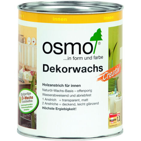 Osmo Dekorwachs Intensiv Schnee 0,375 l - 10100457