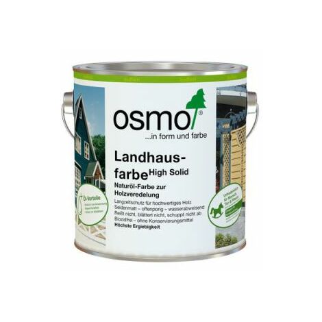 Osmo Landhausfarbe Weiß 5,00 l - 11400345