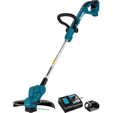 Makita Gartenmaschinen - 18V Akku-Rasentrimmer, Schnittbreite 26 cm, 1x Akku 3,0 Ah LXT, Ladegerät DUR193RF