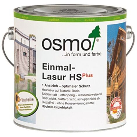 Osmo Einmal-Lasur HS Plus Nussbaum 0,75 l - 11101360 (1/2)
