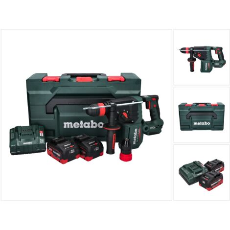 METABO Akku-Kombihammer KH 18 LTX BL 28 Q (601715660) metaBOX 165 L