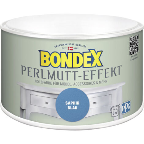 Bondex Perlmutt- Effekt Saphir Blau 0,5 l - 424268 (1/3)