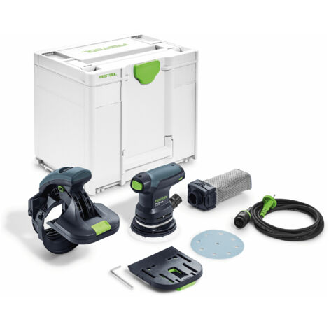 Festool Kantenschleifer ES-ETS 125 REQ-Plus im Systainer SYS3 inkl. Ansetzhilfe