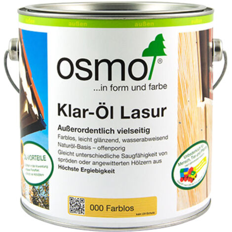 Osmo Klar-Öl-Lasur Farblos 0,75 l - 11600001 (1/5)