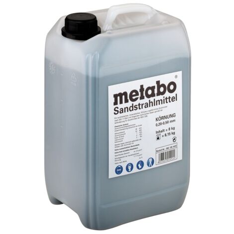 Metabo Sandstrahlmittel, Körnung 0,2 - 0,5 mm, 8 kg