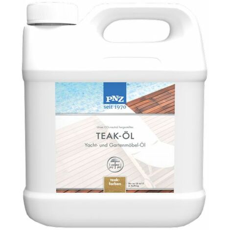 PNZ Teak-Öl W (Yacht- und Gartenmöbelöl) (teakfarben) 1,00 l - 05000