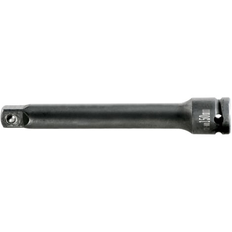 METABO Steckschlüsselverlängerung 1/2" 150 mm für Schlagschrauber und Ratschenschrauber schlagfest (628832000) (1/4)