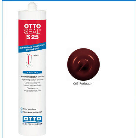 OTTOSEAL Silikon S-25 310ML C65 ROTBRAUN - 7025465