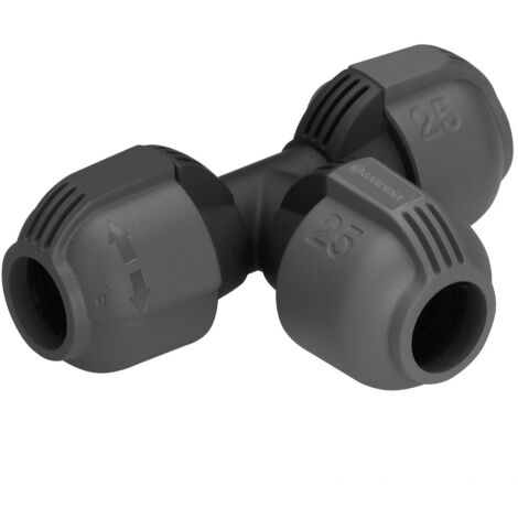 GARDENA Sprinklersystem 02771-20 T-Stück 25 mm (1") Ø