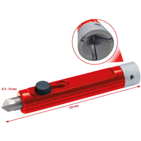 KS Tools Innen- und Außen-Rohrentgrater, für Ø4-14mm