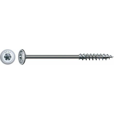 SPAX HI.FORCE, 6 x 180 mm, 6 Stück, Teilgewinde, Tellerkopf, T-STAR plus T30, 4CUT, WIROX - 4251010601802 (1/3)