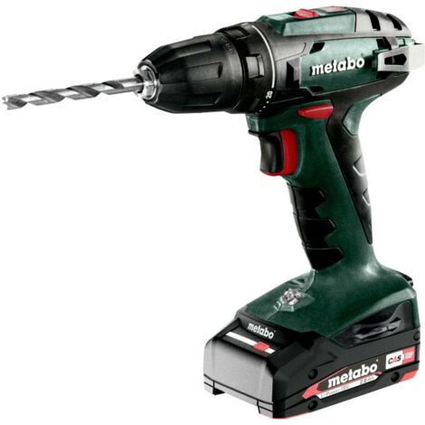 METABO Akku-Bohrschrauber BS 18 (602207560) metaBOX 145 18V 2x2Ah Li-Ion + SC 30 (1/4)