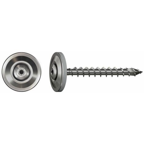 SPAX Spenglerschraube, 4,5 x 45 mm, 80 Stück, Vollgewinde, Linsensenkkopf, T-STAR plus T20, 4CUT - 4577000450456