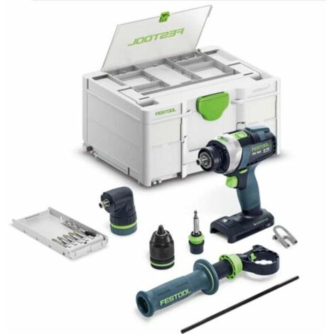 FESTOOL Akku-Schlagbohrschrauber TPC 18/4 I-Basic-Set QUADRIVE - 577625