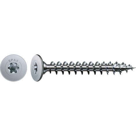 SPAX Flachrückwandkopf für Rückwände, 3,5 x 25 mm, 300 Stück, Vollgewinde, Rückwandkopf, T-STAR plus, 4CUT - 0151010350253