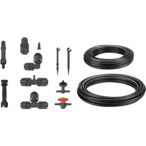 GARDENA 13455-20 Micro-Drip-System Start Set für Hochbeete/Beete