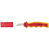 KS Tools Kabel-Abisoliermesser mit Schutzisolierung, 200mm - 117.1329
