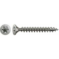 SPAX Edelstahlschraube, 3,5 x 20 mm, 200 Stück, Vollgewinde, Senkkopf, T-STAR plus T15, 4CUT - 4197000350207