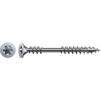 SPAX Verlegeschraube, 4,5 x 60 mm, 500 Stück, Fixiergewinde, Senkkopf, T-STAR plus T20, 4CUT, WIROX - 0541010450605