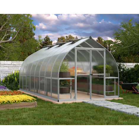 serra da giardino 11,4 m² argento - 703731 - palram