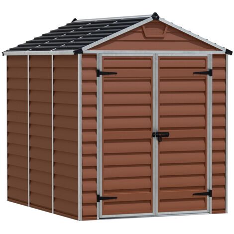 Canopia Skylight Casetta Da Giardino in Policarbonato 229X185X217 cm Ambra