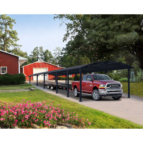 Canopia Arcadia Carport in Alluminio 3.6 X 13 m