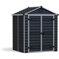 Canopia Skylight Casetta Da Giardino in Policarbonato 154X185X217 cm Grigio Scuro