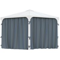 Canopia Set Di Tende Per Gazebo Palermo E Milano 3.7X2.2 m