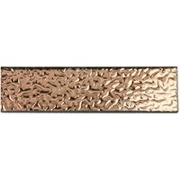 Square Metre of Copper Lava Glass Subway Tile 75x300mm (MT0195)