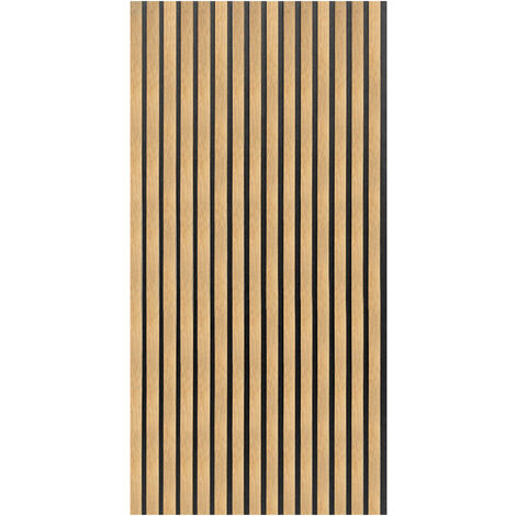 NEU.HOLZ Akustik Wandpaneel Vang im 4er-Set Akustikplatten für Flur
