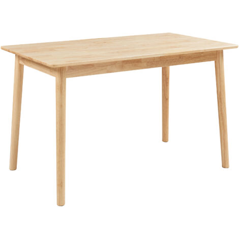Esstisch Klijori für 4 Personen 120x70x74 cm Holz Natur [en.casa] (1/5)
