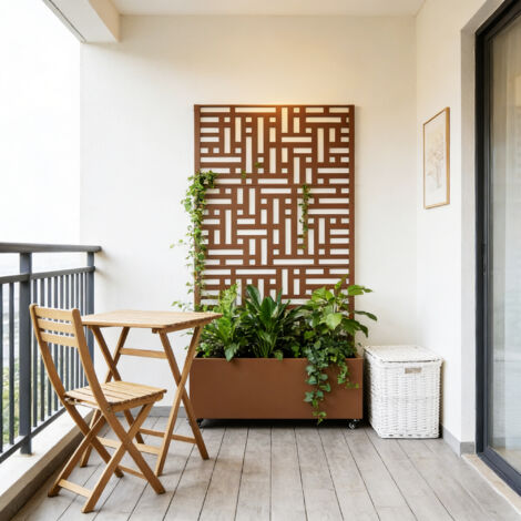 blumenkasten balkon 120 cm Flexi-Design Blumenkasten mit Sichtschutz fr Balkone  Potflex