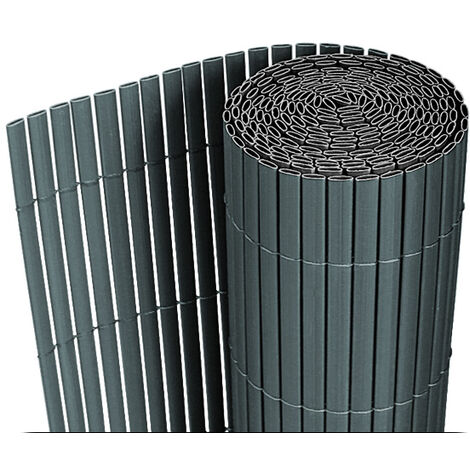 Sichtschutzmatte Hidden 200x300 cm PVC Grau neu.haus