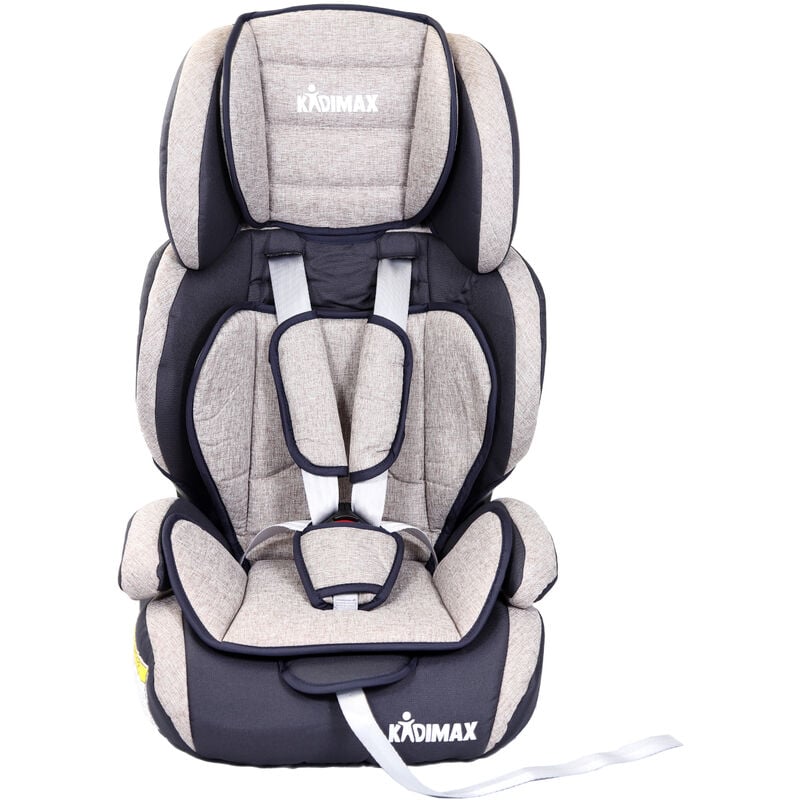 KIDIMAX® Autokindersitz Kinderautositz Autositz Kindersitz 9-36kg Gruppe  1+2+3 Grau/Blau