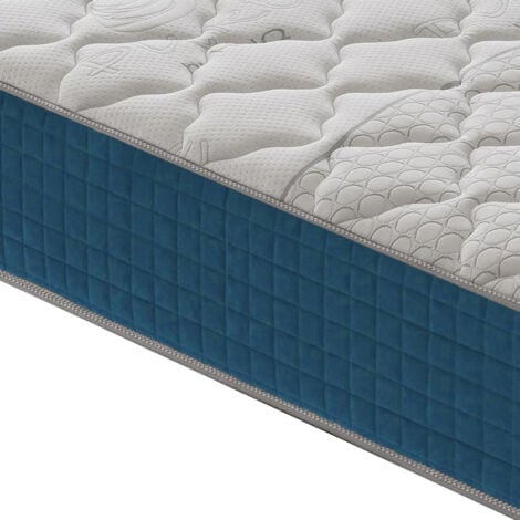 Matelas à mémoire de forme ILOVESLEEP - 160x200 - 30 cm de hauteur - Orthopédique - Anatomique - Antibactérien - Anti-acarien