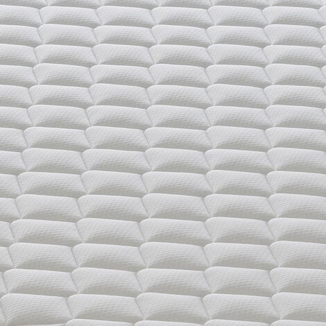 Matelas 140x190 à ressorts ensachés - à mémoire de forme avec 9 zones différenciées Orthopédie - Anatomique - Antibactérien - Anti-acariens - Dispositif médical - 100% Made in Italy