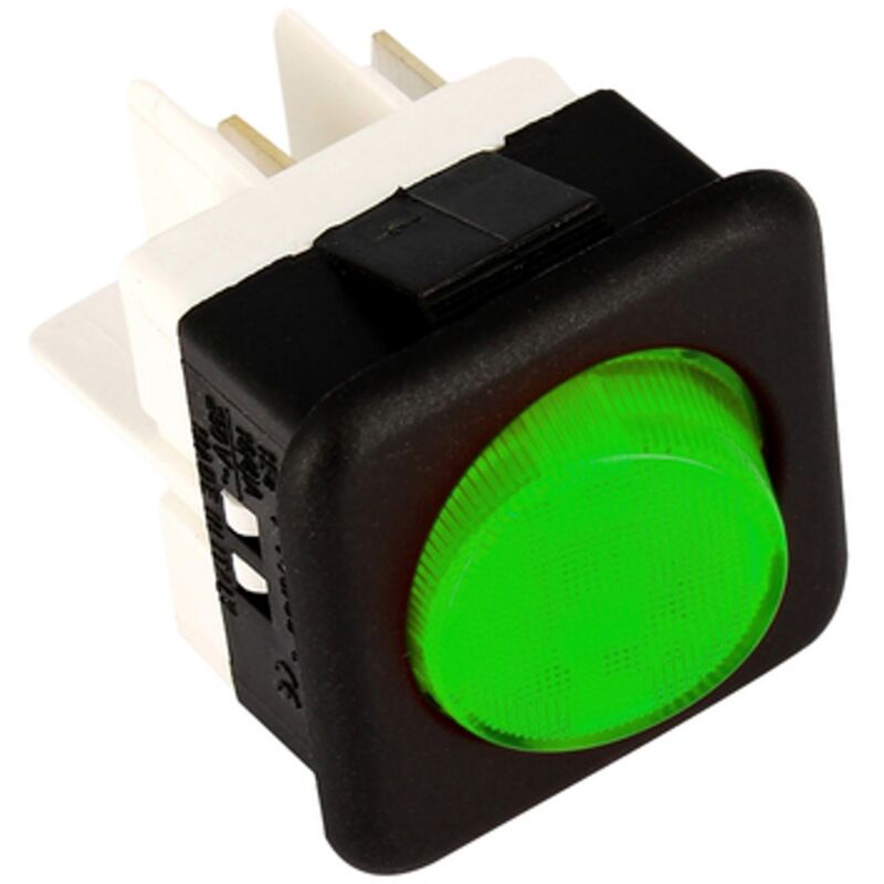 INTERRUTTORE AC/DC 9V-24V 16 mm IP65 acciaio LED illuminato 1NO/1NC interruttore pulsante di