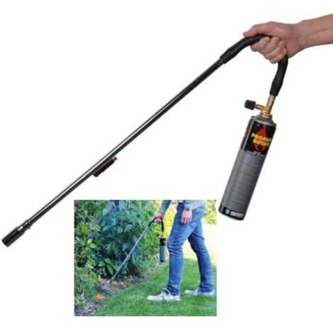 CANNELLO BRUCIATORE ERBACCE CAMINI BARBECUE GAS PROPANO 330gr OXYTURBO