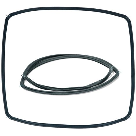 Guarnizione Porta Forno Smeg 4 Lati 5 Ganci 44X36 Cm Ricambio Originale - Foto 3