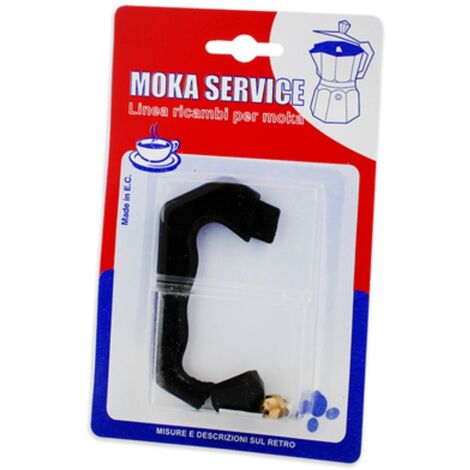 KIT MANICO   VALVOLA   POMELLO CAFFETTIERA MOKA 6 TAZZE UNIVERSALE