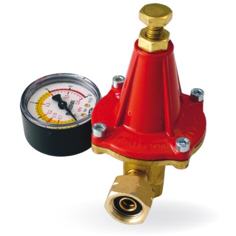 REGOLATORE TARATURA REG.OTZ ALTA PRESSIONE 25KG/H MANOMETRO VALVOLA SICUREZZA