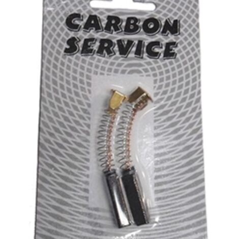 BLISTER 2PZ CARBONCINI 5 x 8 x 20/22,5 mm CON MOLLE PER MOTORE FOLLETTO VK117