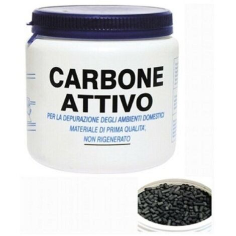 CONFEZIONE BARATTOLO 400GR CARBONE ATTIVO RICAMBIO FILTRI CAPPA