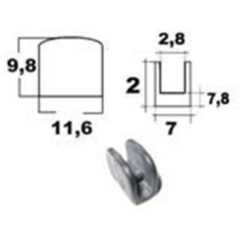 Piedino Di Gomma Originale - Piano Cottura - WHIRLPOOL - Foto 2